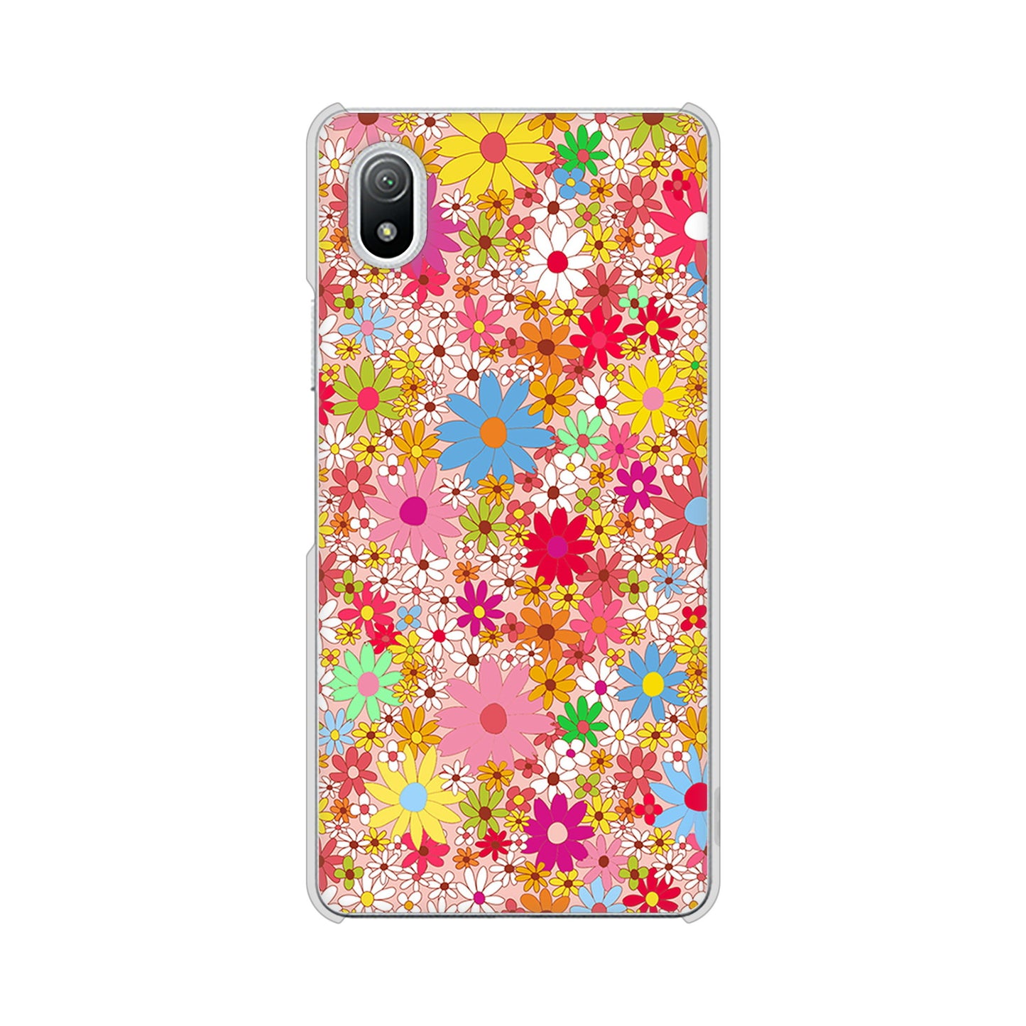 Xperia Ace III SO-53C docomo 高画質仕上げ 背面印刷 ハードケース リバティプリント