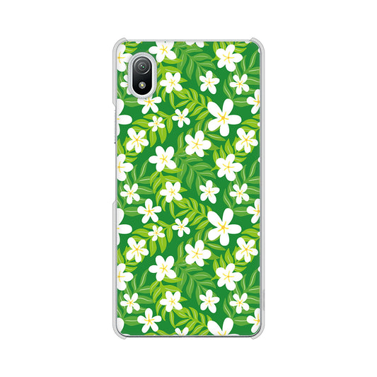 Xperia Ace III SO-53C docomo 高画質仕上げ 背面印刷 ハードケース 【760 ジャスミンの花畑】