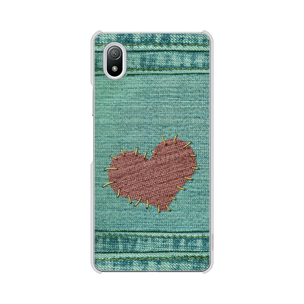 Xperia Ace III SO-53C docomo 高画質仕上げ 背面印刷 ハードケース ビッグハート