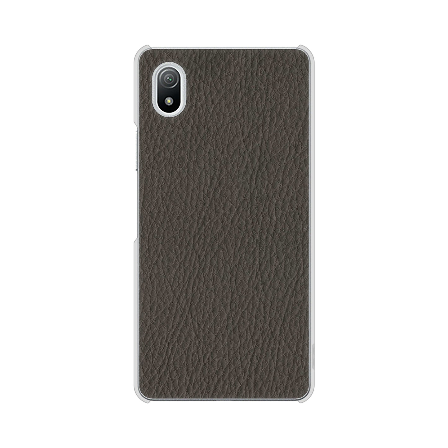 Xperia Ace III SO-53C docomo 高画質仕上げ 背面印刷 ハードケース レザー風