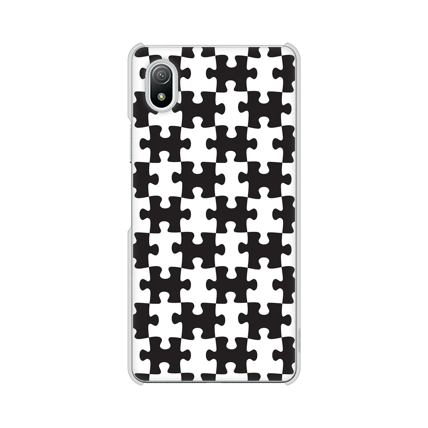 Xperia Ace III SO-53C docomo 高画質仕上げ 背面印刷 ハードケース ジグソーパズル