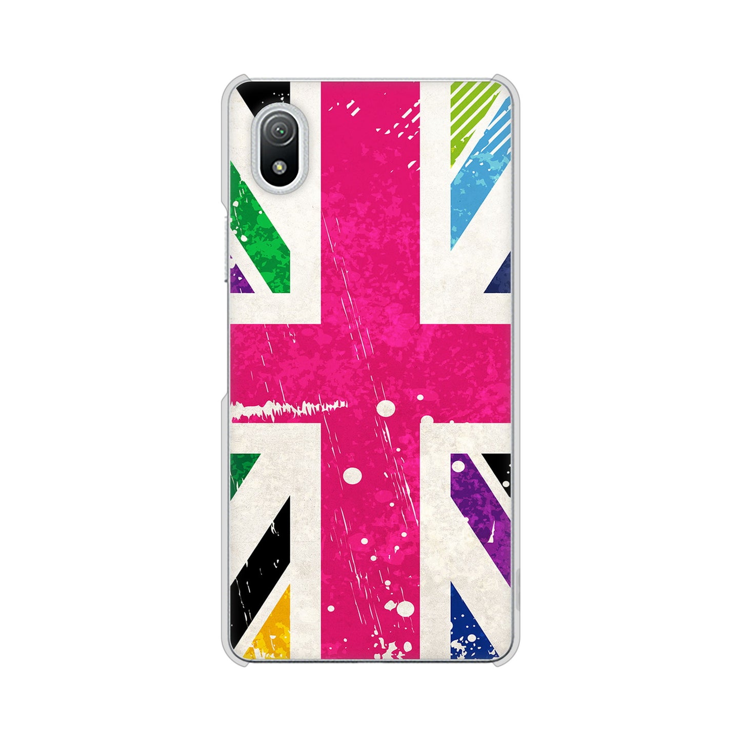 Xperia Ace III SO-53C docomo 高画質仕上げ 背面印刷 ハードケース ユニオンジャック