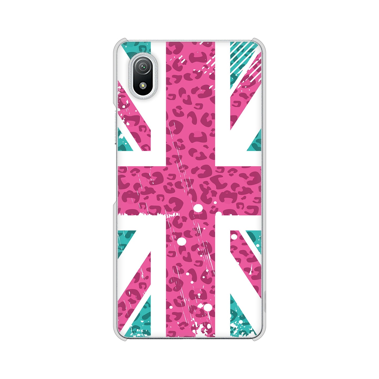 Xperia Ace III SO-53C docomo 高画質仕上げ 背面印刷 ハードケース ユニオンジャック