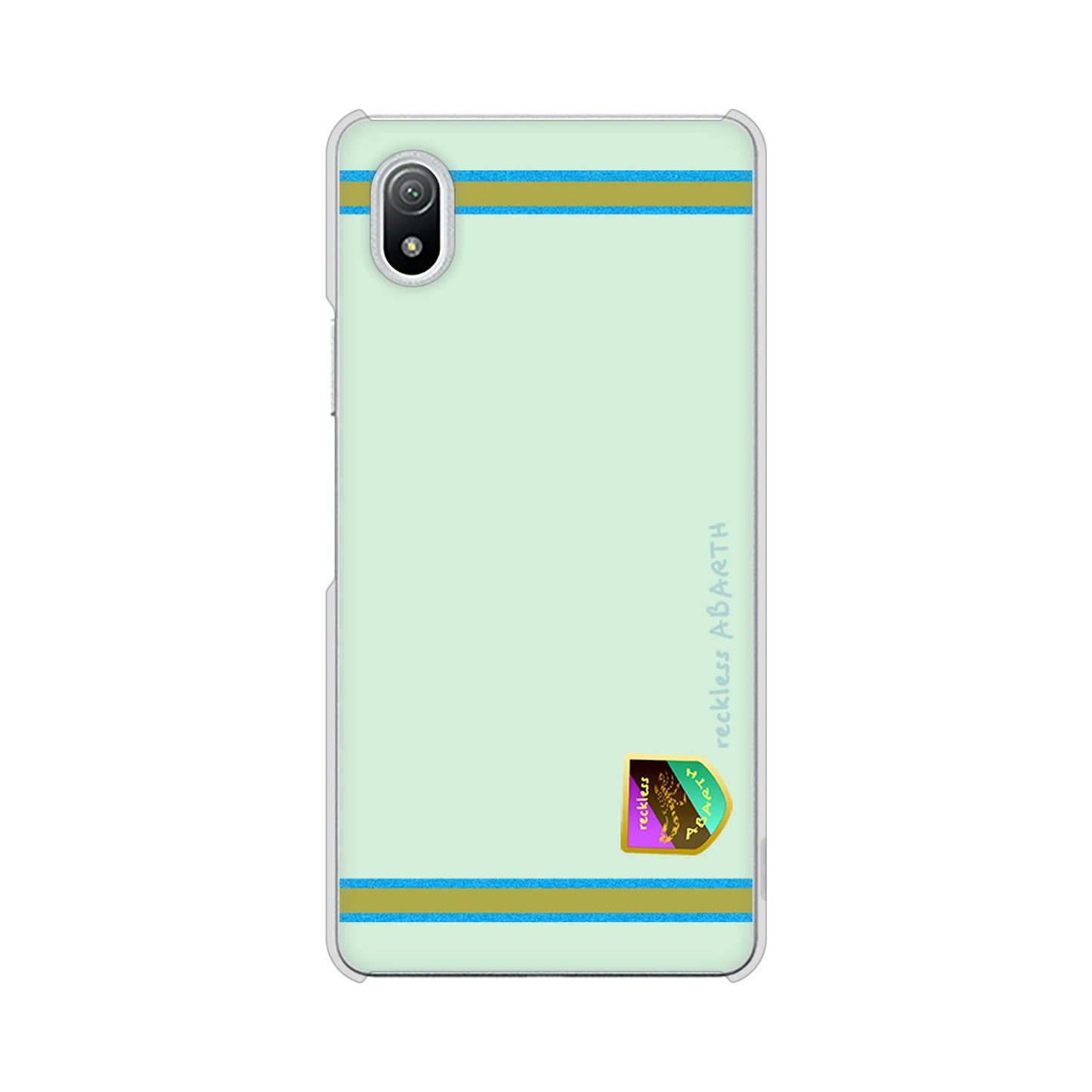 Xperia Ace III SO-53C docomo 高画質仕上げ 背面印刷 ハードケース アバルト