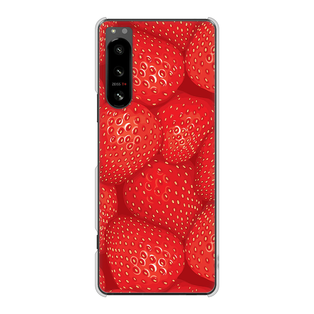 Xperia 5 IV SO-54C docomo 高画質仕上げ 背面印刷 ハードケース スイーツ
