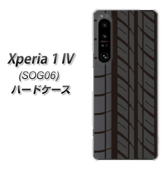Xperia 1 IV SOG06 au 高画質仕上げ 背面印刷 ハードケース【IB931 タイヤ】