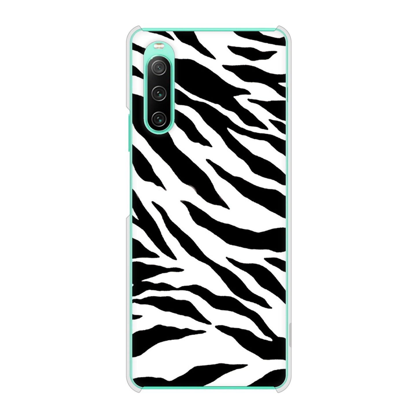 Xperia 10 IV SOG07 au 高画質仕上げ 背面印刷 ハードケース アニマル柄