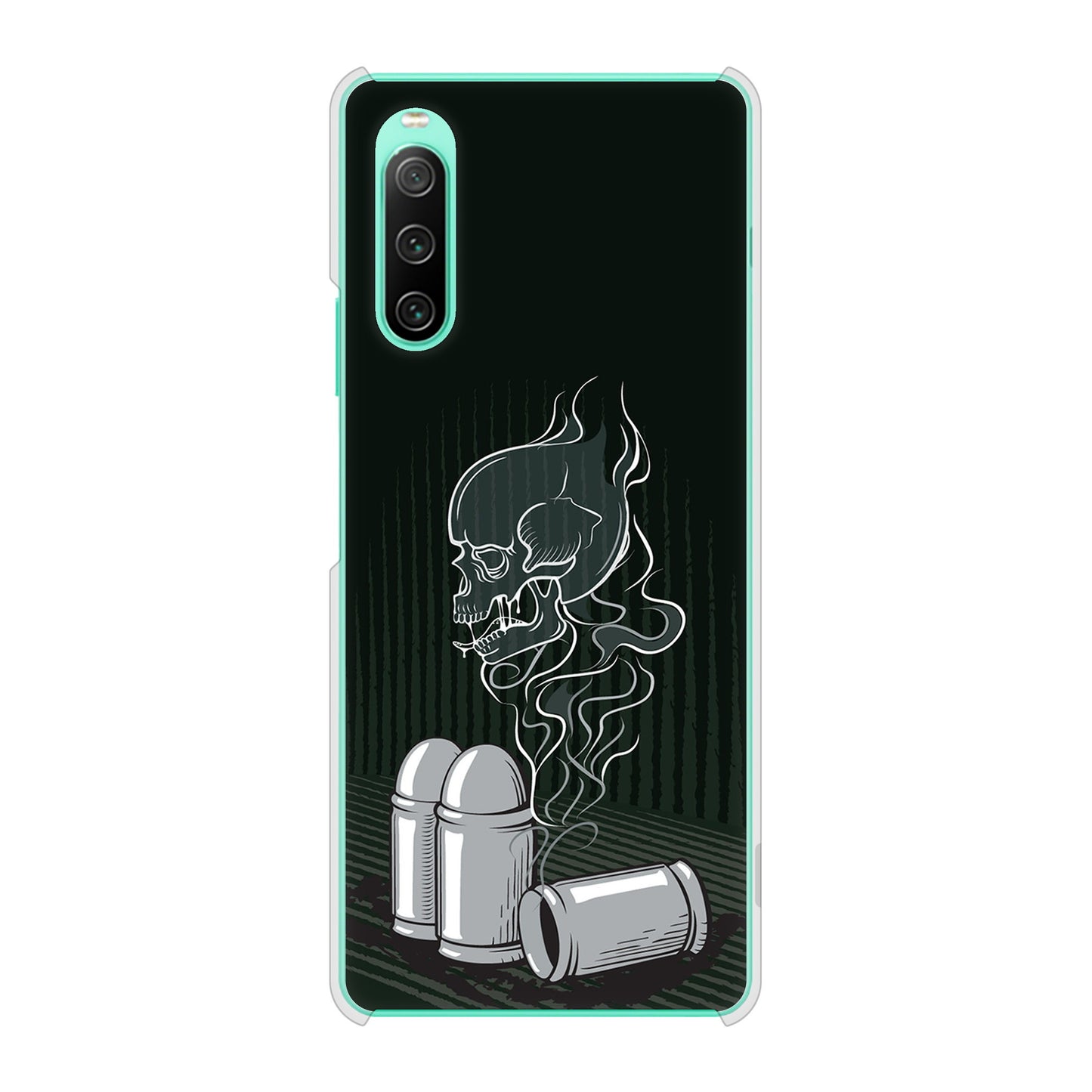 Xperia 10 IV SOG07 au 高画質仕上げ 背面印刷 ハードケース 【481 弾丸】