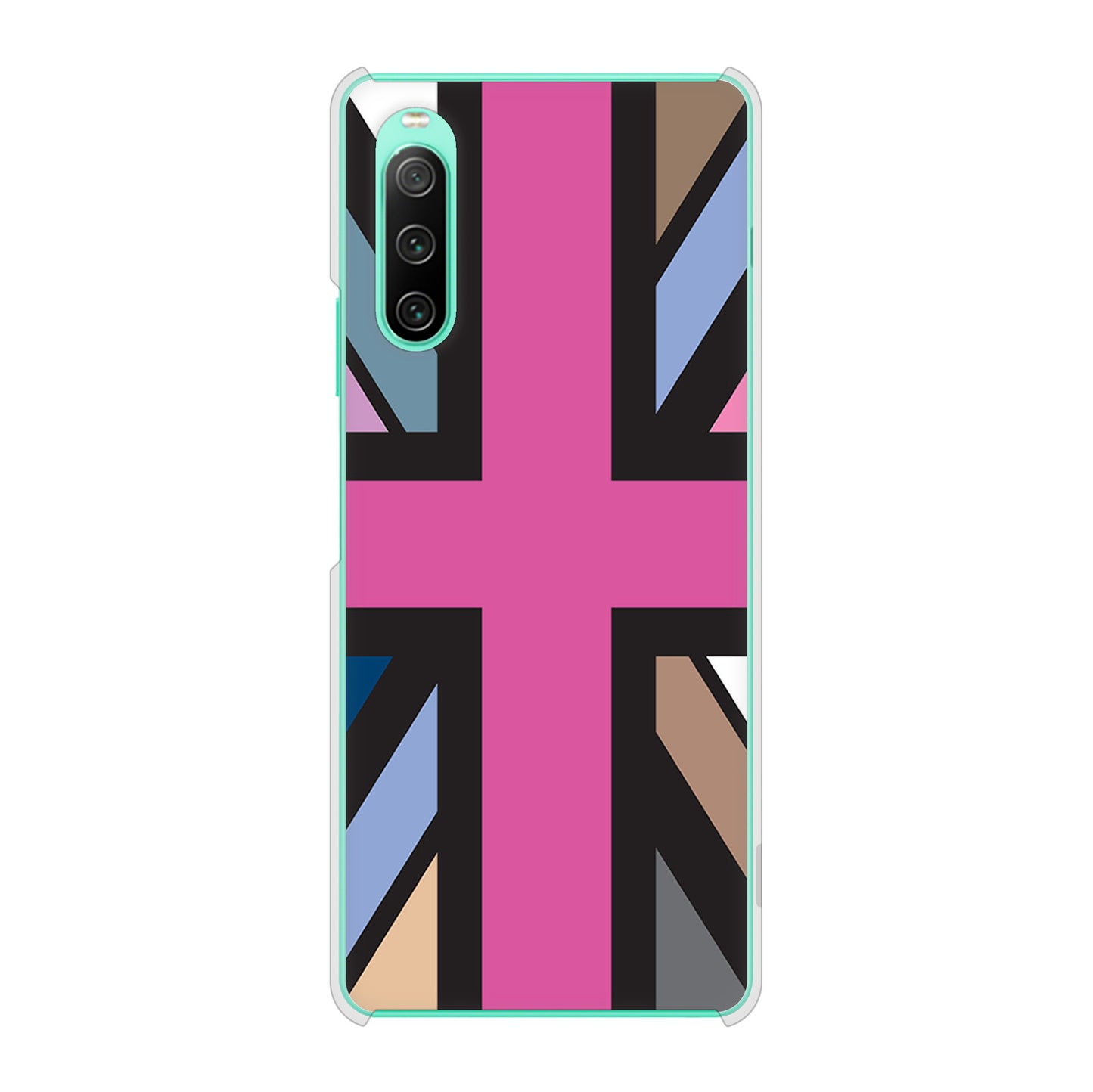 Xperia 10 IV SOG07 au 高画質仕上げ 背面印刷 ハードケース ユニオンジャック