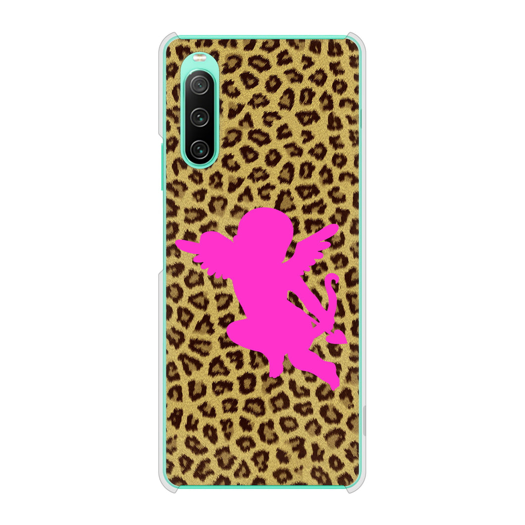 Xperia 10 IV SOG07 au 高画質仕上げ 背面印刷 ハードケース エンジェル