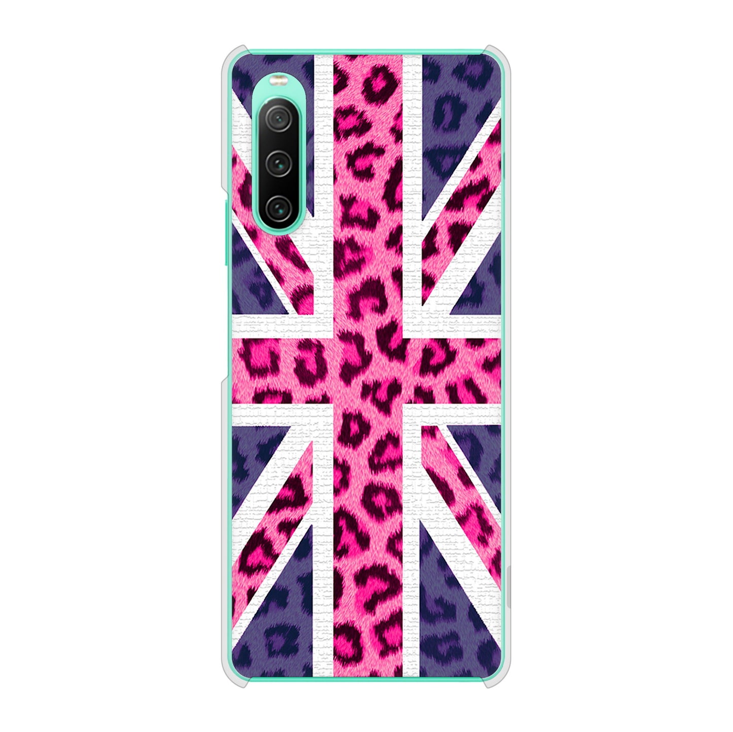 Xperia 10 IV SOG07 au 高画質仕上げ 背面印刷 ハードケース ユニオンジャック