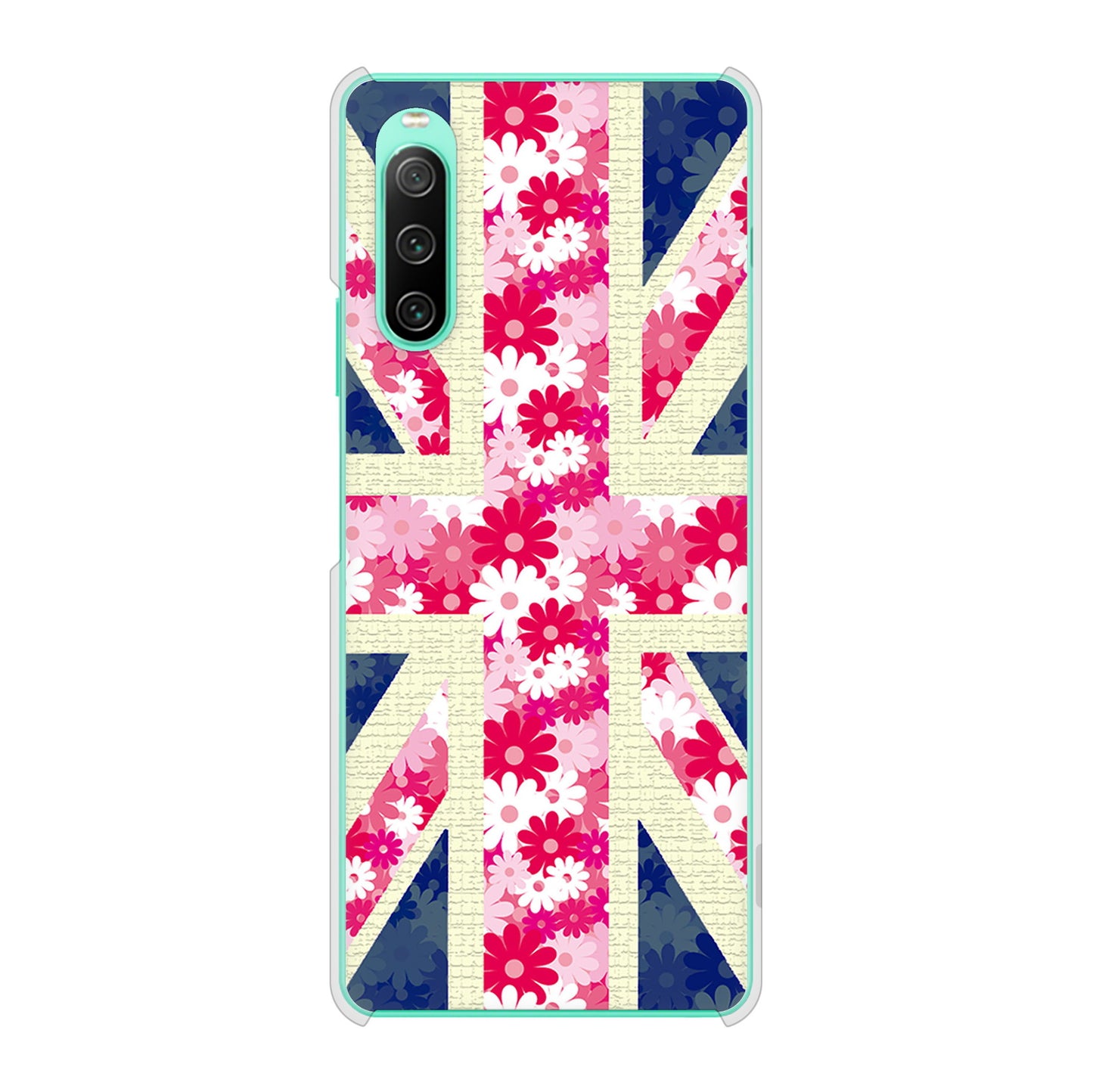 Xperia 10 IV SOG07 au 高画質仕上げ 背面印刷 ハードケース ユニオンジャック