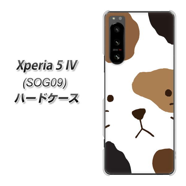 Xperia 5 IV SOG09 au 高画質仕上げ 背面印刷 ハードケース【IA801 みけ】