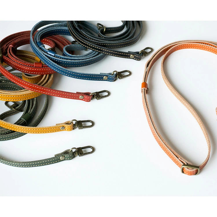 栃木レザー 本革 スマホ用ショルダーストラップ 約75~134cm