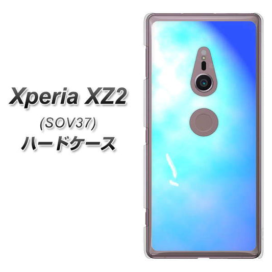 au エクスペリア XZ2 SOV37 高画質仕上げ 背面印刷 ハードケース【YJ291 デザイン 光】
