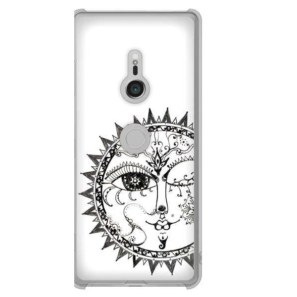 Xperia XZ3 SOV39 au 高画質仕上げ 背面印刷 ハードケース 【207 太陽神】