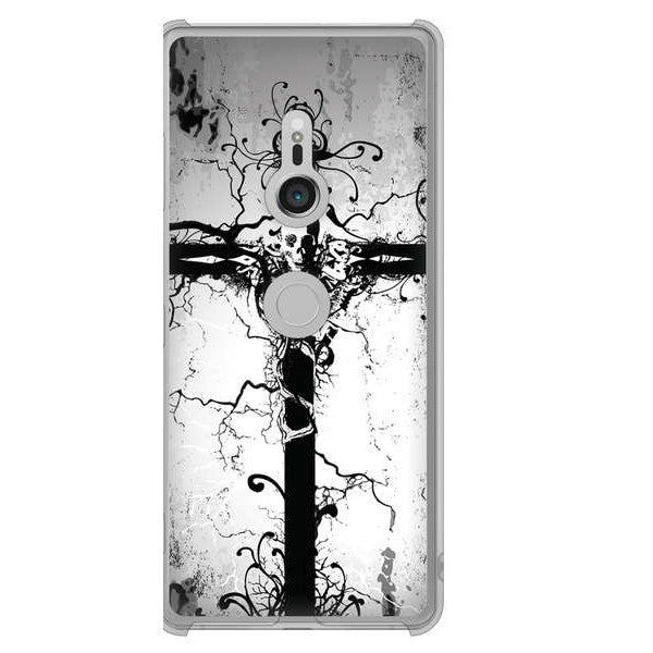 Xperia XZ3 SOV39 au 高画質仕上げ 背面印刷 ハードケース 【432 張付の骸】