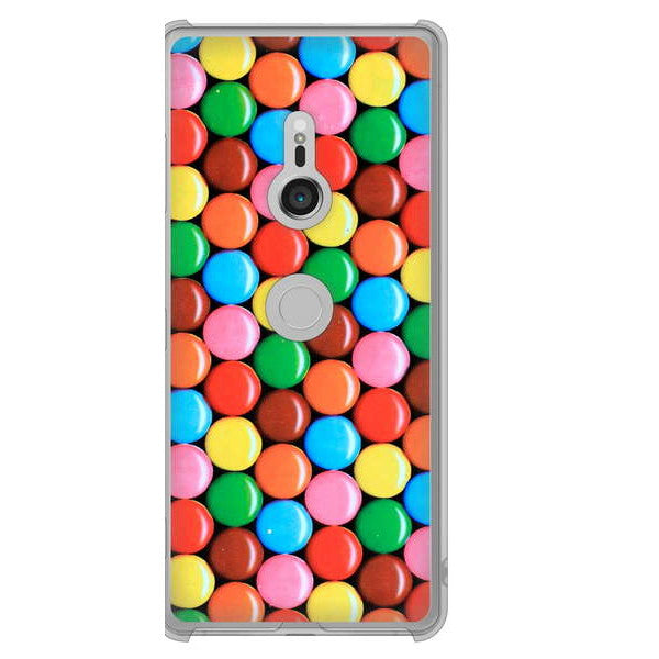 Xperia XZ3 SOV39 au 高画質仕上げ 背面印刷 ハードケース スイーツ