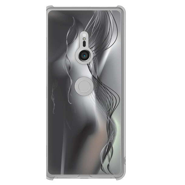 Xperia XZ3 SOV39 au 高画質仕上げ 背面印刷 ハードケース 【566 ボディウォール】