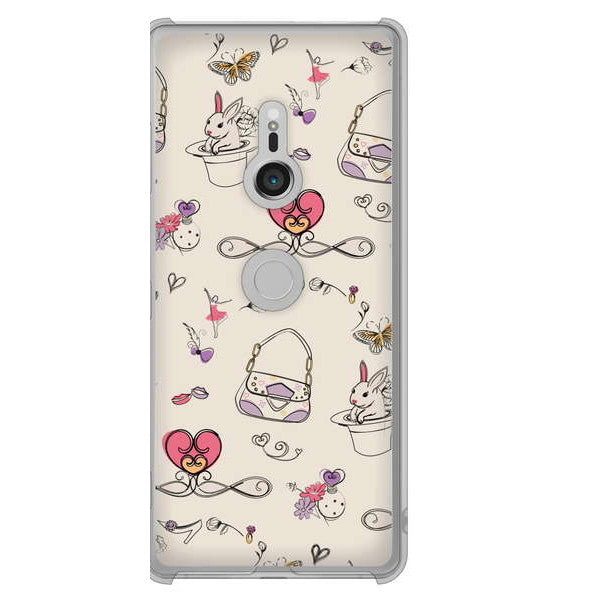 Xperia XZ3 SOV39 au 高画質仕上げ 背面印刷 ハードケース マルチスタイル