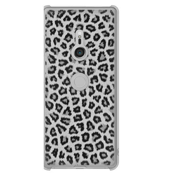Xperia XZ3 SOV39 au 高画質仕上げ 背面印刷 ハードケース ヒョウ柄ベーシックS