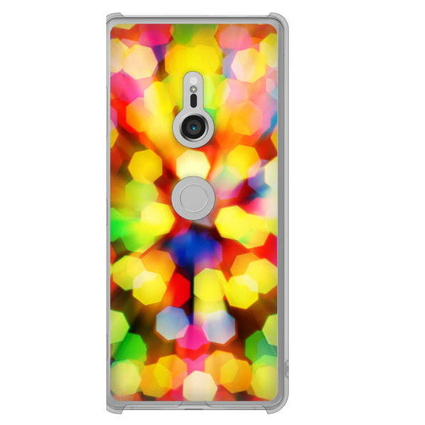 Xperia XZ3 SOV39 au 高画質仕上げ 背面印刷 ハードケース 【VA874 未来へのワープ】