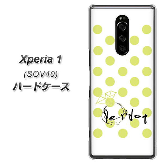 au エクスぺリア ワン SOV40 高画質仕上げ 背面印刷 ハードケース【OE817 8月ペリシンプル】