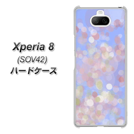 Xperia 8 SOV42 au YJ293 デザイン ハードケース 背面印刷