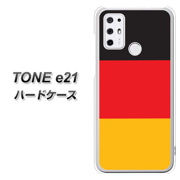 SIMフリー トーンモバイル TONE e21 高画質仕上げ 背面印刷 ハードケース【675 ドイツ】