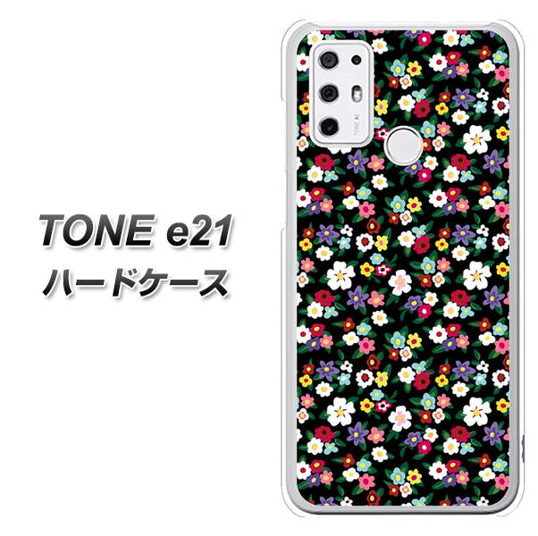SIMフリー トーンモバイル TONE e21 高画質仕上げ 背面印刷 ハードケース【778 マイクロリバティプリントBK】