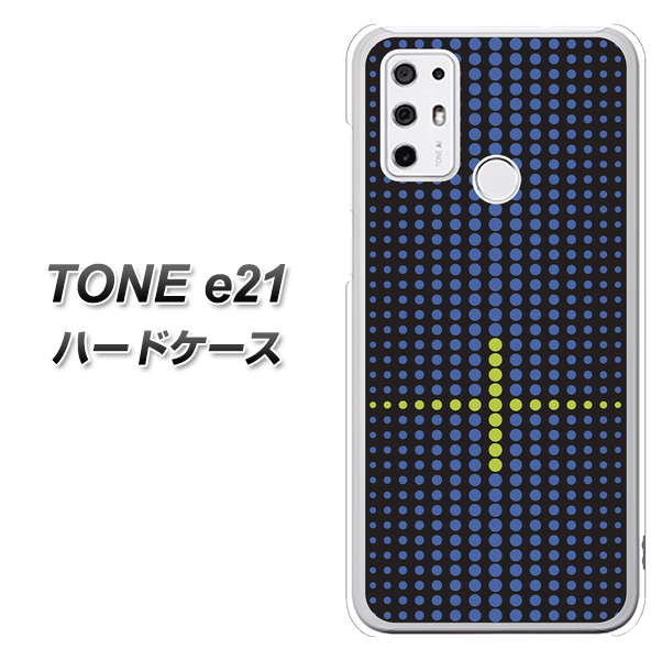 SIMフリー トーンモバイル TONE e21 高画質仕上げ 背面印刷 ハードケース【IB907 グラデーションドット】