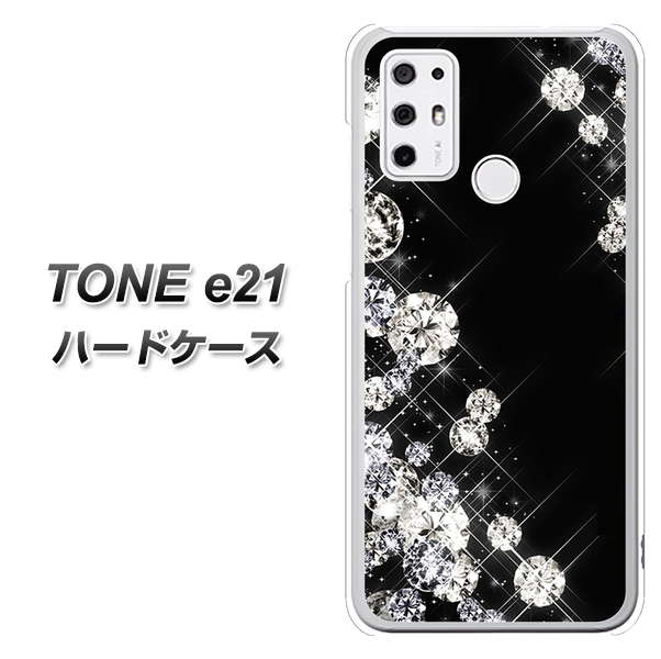 SIMフリー トーンモバイル TONE e21 高画質仕上げ 背面印刷 ハードケース【VA871 ダイヤモンドフレーム】
