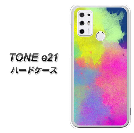 SIMフリー トーンモバイル TONE e21 高画質仕上げ 背面印刷 ハードケース【YJ294 デザイン色彩】