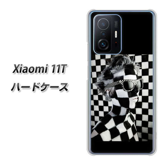Xiaomi 11T 高画質仕上げ 背面印刷 ハードケース【357 bk&wh】