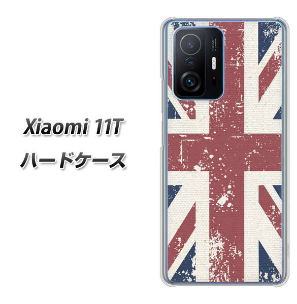 Xiaomi 11T 高画質仕上げ 背面印刷 ハードケース【506 ユニオンジャック ビンテージ】