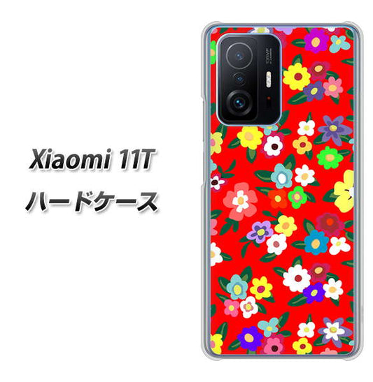 Xiaomi 11T 高画質仕上げ 背面印刷 ハードケース【780 リバティプリントRD】