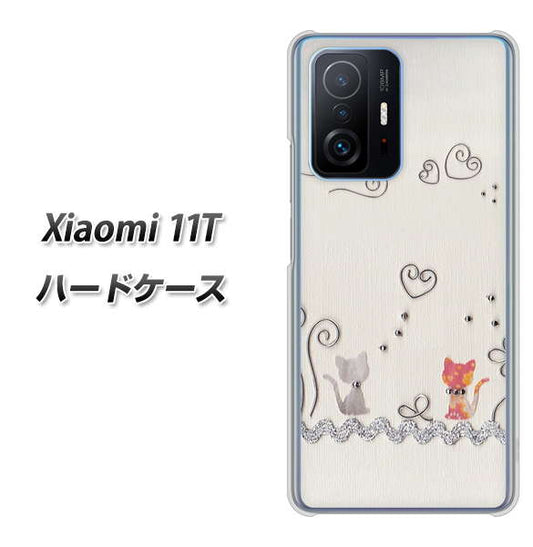 Xiaomi 11T 1103 クラフト写真ネコ ハードケース 背面印刷
