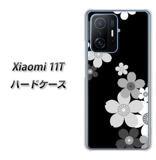 Xiaomi 11T 高画質仕上げ 背面印刷 ハードケース【1334 桜のフレーム】