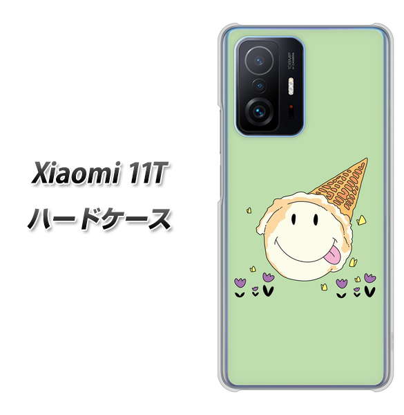 Xiaomi 11T 高画質仕上げ 背面印刷 ハードケース【MA902 アイスクリーム】