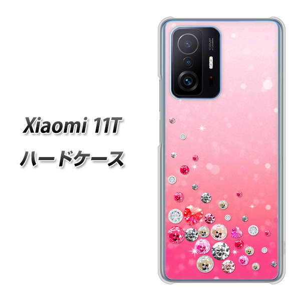 Xiaomi 11T 高画質仕上げ 背面印刷 ハードケース【SC822 スワロデコ風プリント】