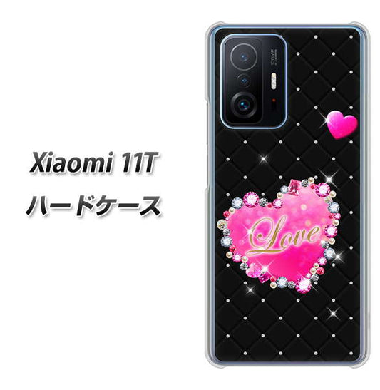 Xiaomi 11T 高画質仕上げ 背面印刷 ハードケース【SC823 スワロデコ風プリント】