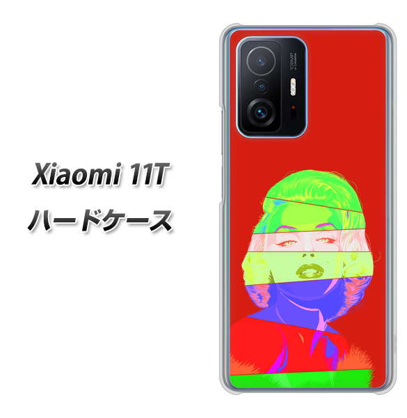 Xiaomi 11T 高画質仕上げ 背面印刷 ハードケース【YJ209 マリリンモンローデザイン(B)】
