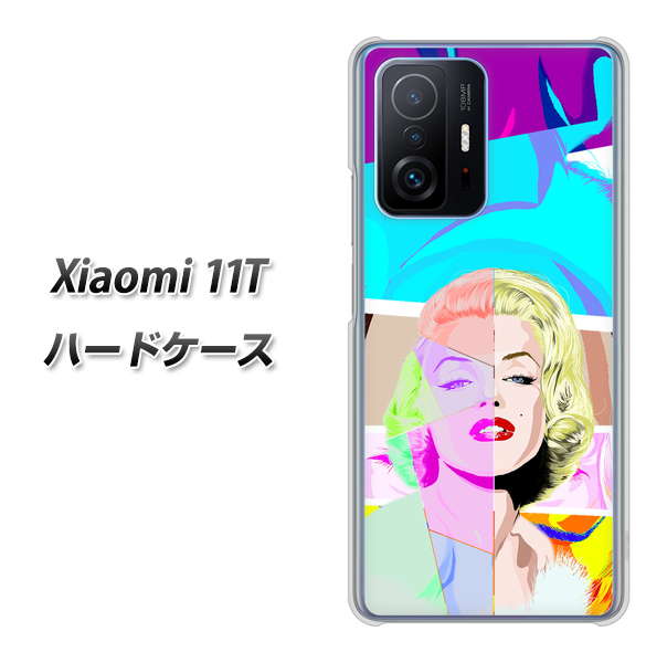 Xiaomi 11T 高画質仕上げ 背面印刷 ハードケース【YJ210 マリリンモンローデザイン(C)】