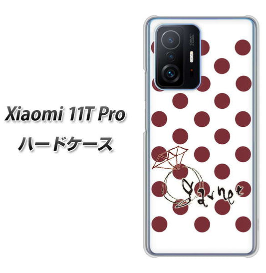 Xiaomi 11T Pro 高画質仕上げ 背面印刷 ハードケース【OE810 1月ガーネット】