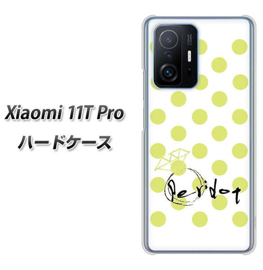 Xiaomi 11T Pro 高画質仕上げ 背面印刷 ハードケース【OE817 8月ペリシンプル】