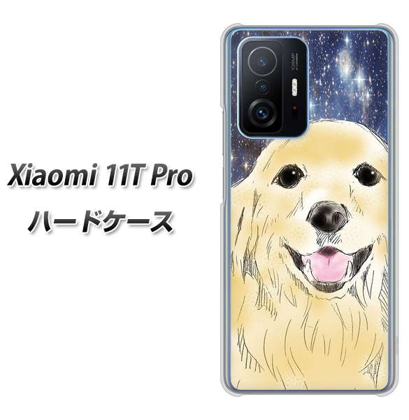 Xiaomi 11T Pro 高画質仕上げ 背面印刷 ハードケース【YD828 ゴールデンレトリバー04】