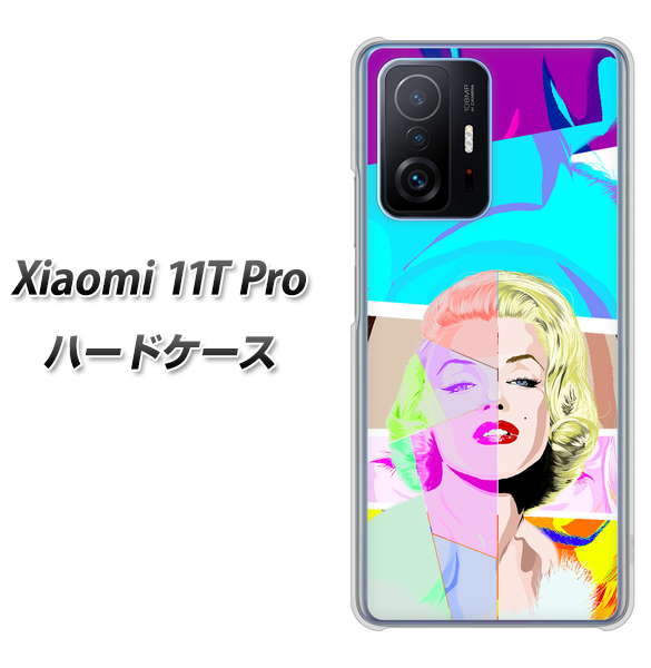 Xiaomi 11T Pro 高画質仕上げ 背面印刷 ハードケース【YJ210 マリリンモンローデザイン(C)】