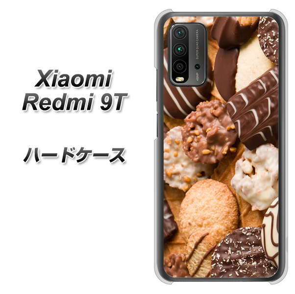 SIMフリー Xiaomi(シャオミ)Redmi 9T 高画質仕上げ 背面印刷 ハードケース【442 クッキー mix】