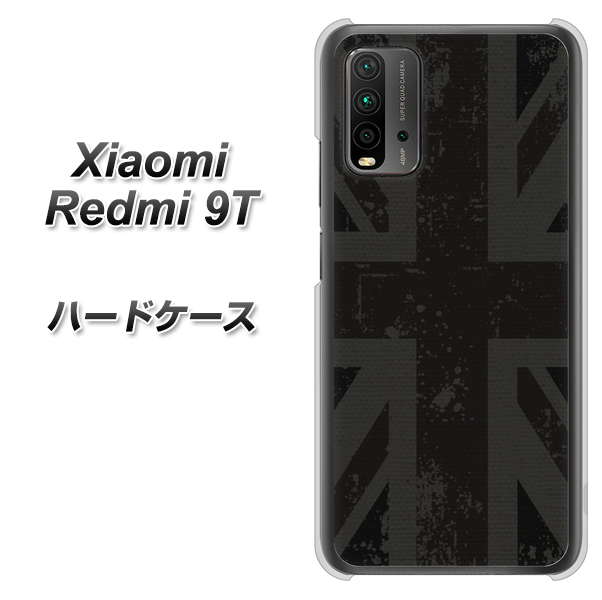 SIMフリー Xiaomi(シャオミ)Redmi 9T 高画質仕上げ 背面印刷 ハードケース【505 ユニオンジャック ダーク】