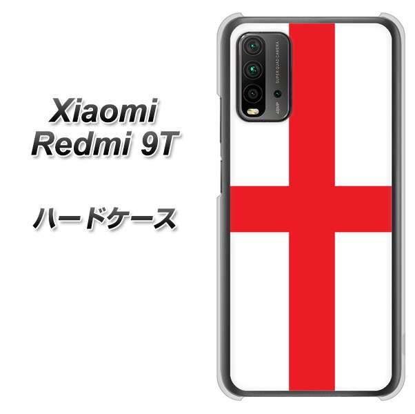 SIMフリー Xiaomi(シャオミ)Redmi 9T 高画質仕上げ 背面印刷 ハードケース【677 イングランド】